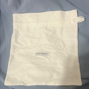 Dolce & Gabbana Ivory Storage Pouch